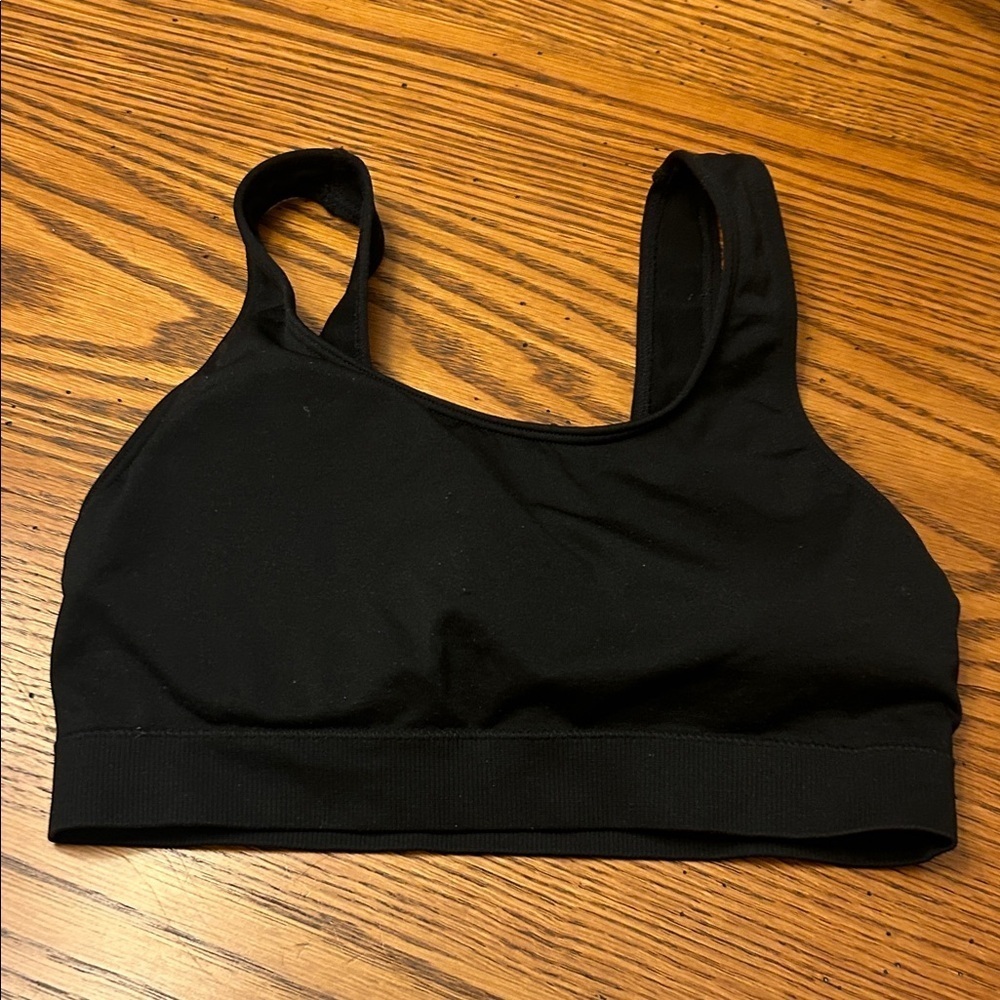 Black Women's Sports Bra/9
